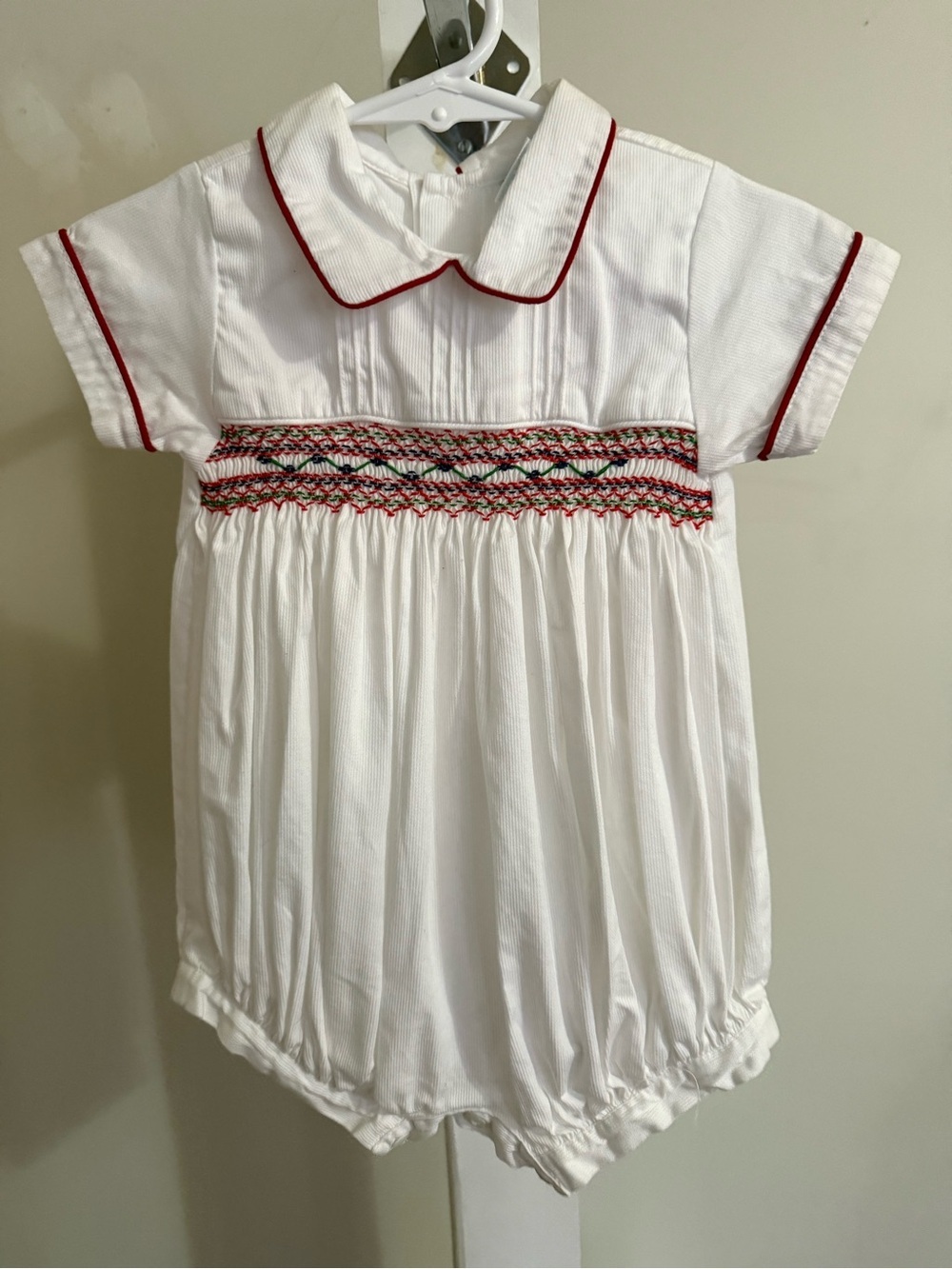 Willbeth Smocked Bubble Romper
